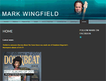 Tablet Screenshot of markwingfield.com